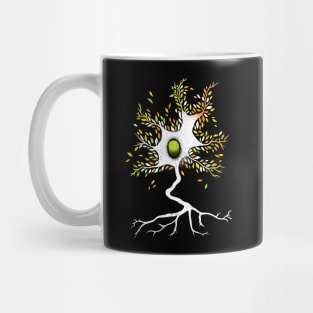 Neuron Three Biomimicry Neuro Science Nature by Tobe Fonseca Mug